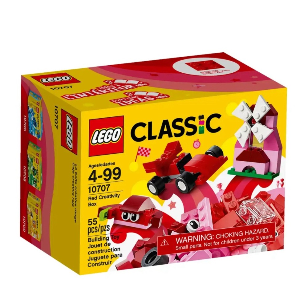 LEGO Classic 10707 Red Creativity Box -RETIRED